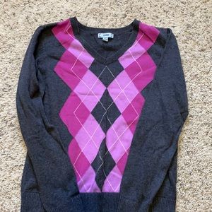 Argyle sweater